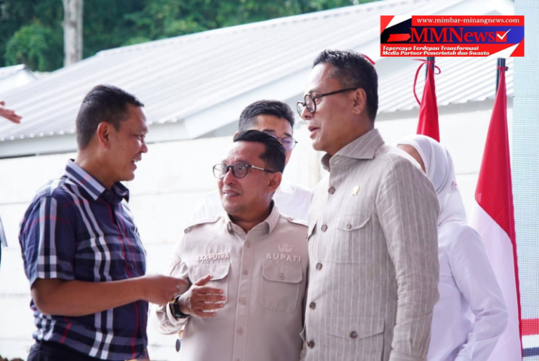 Diawali Pemukulan Tabuah Oleh Kepala BP BUMN Dony Oskaria, 80 Unit Huntap Segera Bangun