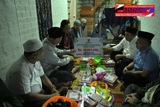 Ketukan Sahur Gubernur Sumbar Bawa Harapan bagi Keluarga Ises di Payakumbuh