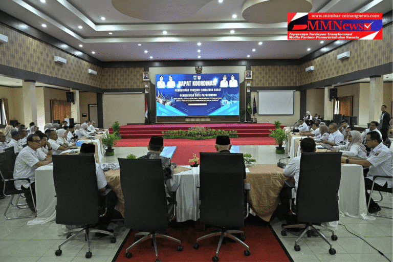 Sinergi Hadapi Bencana dan Dongkrak Ekonomi, Pemprov Sumbar Gelar Rakor Bersama Pemko Payakumbuh