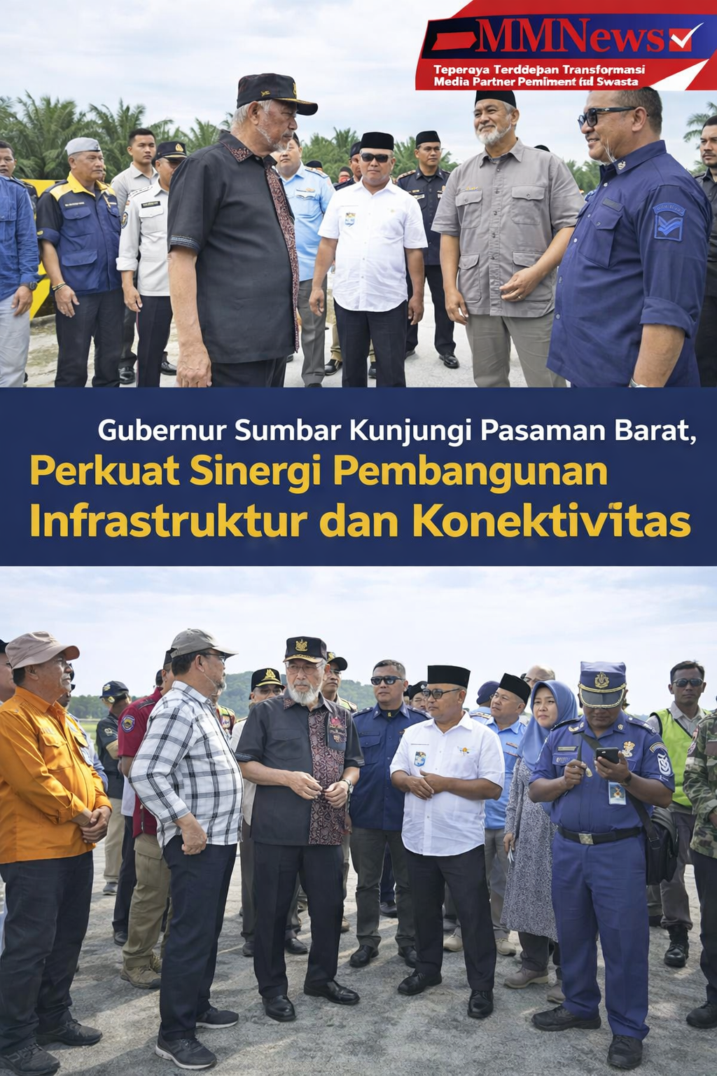 Gubernur Sumbar Kunjungi Pasaman Barat, Perkuat Sinergi Pembangunan Infrastruktur dan Konektivitas