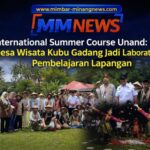 International Summer Course Unand: Desa Wisata Kubu Gadang Jadi Laboratorium Pembelajaran Lapangan