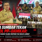 Sekda Sumbar Tekan Satpol PP–Damkar: Perencanaan Harus Tajam, Respons Tak Boleh Lambat