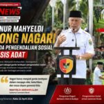 Gubernur Mahyeldi Dorong Nagari Jadi Garda Pengendalian Sosial Berbasis Adat