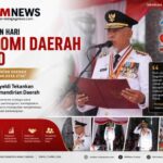 Gubernur Mahyeldi Ansharullah Tekankan Inovasi dan Kemandirian di Puncak Peringatan Hari Otonomi Daerah ke-30