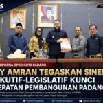 Hadiri Paripurna DPRD, Fadly Amran Tegaskan Sinergi Eksekutif-Legislatif Kunci Percepatan Pembangunan Padang