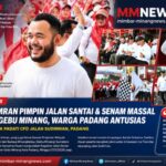 Fadly Amran Membaur dengan Ribuan Warga, Gebyar Gebu Minang Jadi Panggung Kebangkitan UMKM Padang