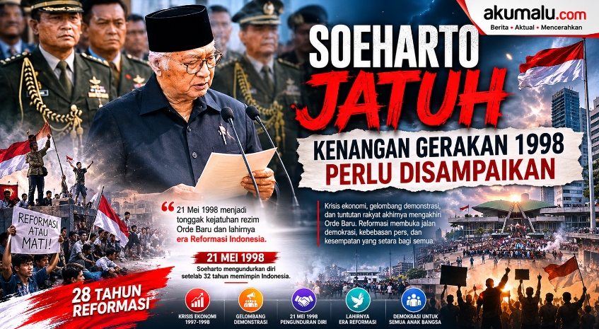Soeharto Jatuh, Kenangan Gerakan 1998 Perlu Disampaikan