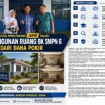 Wakil Ketua DPRD Padang Jupri Pastikan Pembangunan Ruang BK SMPN 6 Sesuai Spek, Fokus Perkuat Fasilitas Pendidikan