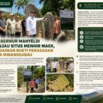 Gubernur Mahyeldi Tinjau Situs Menhir Maek, Tegaskan Bukti Peradaban Tua Minangkabau