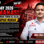 May Day 2026 di Sumbar Memanas: Ribuan Buruh KSPSI Turun ke Jalan, Suarakan Perlawanan terhadap Upah Murah