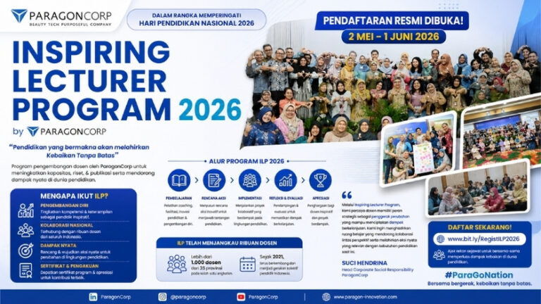 ParagonCorp Buka ILP 2026, Ajak Dosen Jadi Penggerak Perubahan Pendidikan