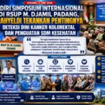 Hadiri Simposium Internasional di RSUP M. Djamil, Mahyeldi Tekankan Pentingnya Deteksi Dini Kanker Kolorektal dan Penguatan SDM Kesehatan