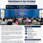 Ali Muda Sosialisasikan Perda Tata Kelola Komoditas Unggulan Perkebunan di Rao Pasaman