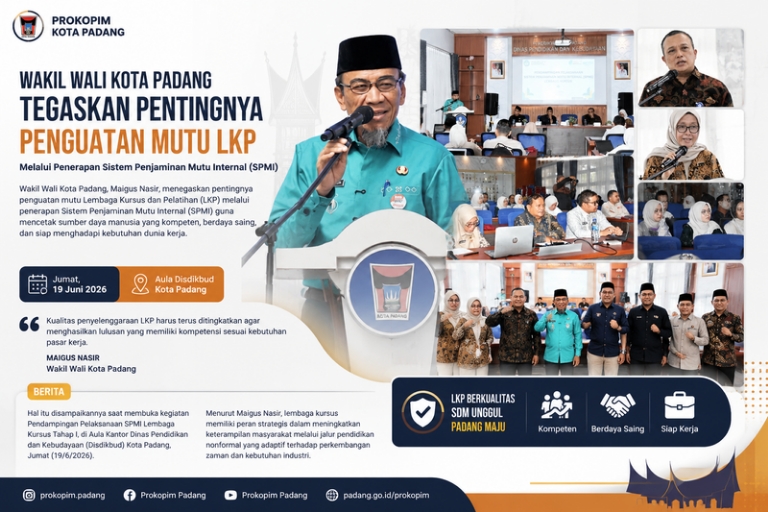 Maigus Nasir Dorong Penguatan Mutu LKP, Cetak Lulusan Kompeten dan Siap Kerja