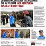 Libur Panjang, Gubernur Ajak Wisatawan dan Masyarakat Jaga Kebersihan Pasar Ateh Bukittinggi