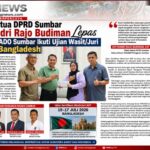 Wakil Ketua DPRD Sumbar Evi Yandri Rajo Budiman Lepas Wasit INKADO Sumbar Ikuti Ujian Wasit/Juri AKF ke Bangladesh