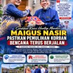 Serahkan Kunci Huntap Mandiri, Maigus Nasir Pastikan Korban Bencana Segera Bangkit