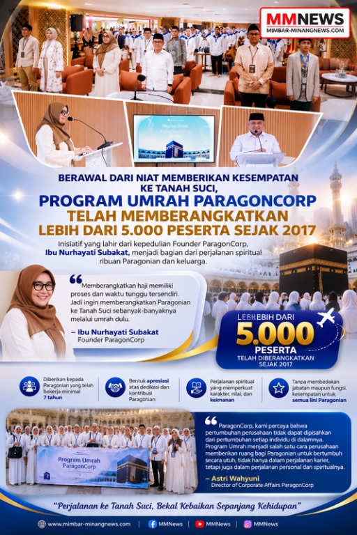 Berawal dari Niat Memberikan Kesempatan ke Tanah Suci, Program Umrah ParagonCorp Telah Memberangkatkan Lebih dari 5.000 Peserta Sejak 2017