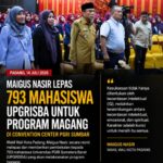 Bangga Jadi Alumni, Maigus Nasir Lepas 793 Mahasiswa UPGRISBA Jalani Program Magang