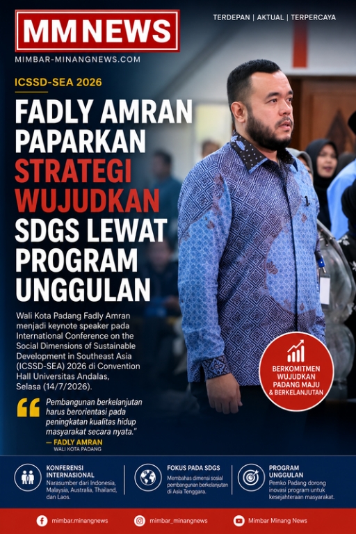 Fadly Amran Paparkan Strategi Pembangunan Berkelanjutan di Forum Internasional ICSSD-SEA 2026