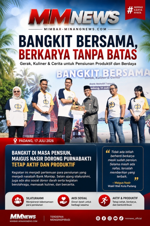 Bangkit di Masa Pensiun, Maigus Nasir: Purnabakti Bukan Akhir Pengabdian
