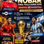 Nobar Final Piala Dunia Berhadiah Motor, Mahyeldi Ajak Warga Sumbar Ramaikan Halaman Kantor Gubernur