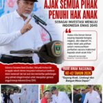 Gubernur Mahyeldi Ajak Semua Pihak Penuhi Hak Anak sebagai Investasi Menuju Indonesia Emas 2045