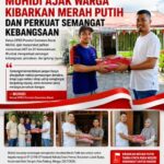 Sambut HUT RI ke-81, Muhidi Ajak Warga Kibarkan Merah Putih dan Perkuat Semangat Kebangsaan