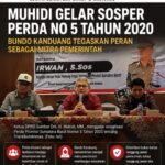 Muhidi Sosialisasikan Perda Trantibumlinmas, Bundo Kanduang Tegaskan Komitmen Jadi Mitra Pemerintah