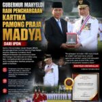 Gubernur Mahyeldi Raih Penghargaan Kartika Pamong Praja Madya dari IPDN