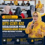 Sitti Izzati Aziz Ajak Masyarakat Ketaping Perkuat Kesiapsiagaan Hadapi Bencana Melalui Sosialisasi Perda