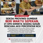 Sekda Sumbar Beri Deadline Sepekan, 21 OPD Wajib Susun Rencana Aksi Percepatan Nagari Creative Hub