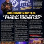 Gubernur Mahyeldi: Guru Adalah Energi Penggerak Pendidikan Sumatera Barat