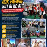 Semarak HJK Padang dan HUT RI ke-81, Dinkes Padang Gelar Open Tournament Badminton
