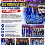 AXIS Nation Cup 2026 Meriahkan Padang, 42 Sekolah Adu Prestasi dan Sportivitas di Lapangan Futsal