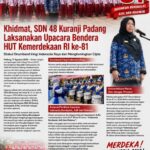Khidmat, SDN 48 Kuranji Padang Laksanakan Upacara Bendera HUT Kemerdekaan RI ke-81