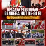 Fadly Amran Pimpin Penurunan Merah Putih, Tutup HUT ke-81 RI dengan Pesan Kebersamaan