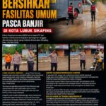 Polres Pasaman Gerak Cepat Pascabanjir, Water Cannon Dikerahkan Bersihkan Lubuk Sikaping
