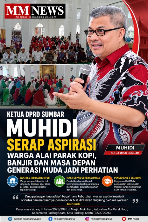 Reses di Alai Parak Kopi, Muhidi Soroti Banjir hingga Masa Depan Generasi Mud