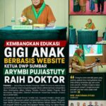 Kembangkan Edukasi Gigi Anak Berbasis Website, Ketua DWP Sumbar Arymbi Pujiastuty Raih Doktor