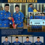 Sekda Arry Lantik Empat Pejabat Eselon III, Tegaskan Jabatan Ditentukan Kinerja, Bukan Titipan