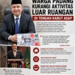Nanda Satria Imbau Warga Padang Kurangi Aktivitas di Luar Ruangan di Tengah Kabut Asap