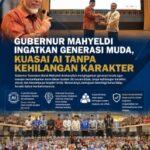 Gubernur Mahyeldi Ingatkan Generasi Muda: Kuasai AI, Jangan Kehilangan Karakter