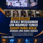 Irman Gusman Bekali Wisudawan UIN Mahmud Yunus Hadapi Dunia Kerja dengan Lima Kunci Sukses