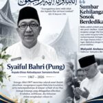 Syaiful Bahri Wafat, Mahyeldi: Sumbar Kehilangan Sosok Berdedikasi
