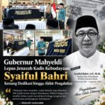 Gubernur Mahyeldi Lepas Jenazah Syaiful Bahri, Dedikasi untuk Kebudayaan Sumbar Terpatri hingga Akhir Hayat