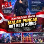 Nanda Satria Hadiri Malam Puncak HUT RI di Purus, Tegaskan Dukungan untuk Kreativitas Pemuda