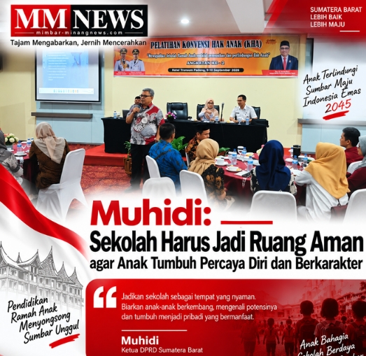 Muhidi: Sekolah Harus Jadi Ruang Aman agar Anak Tumbuh Percaya Diri dan Berkarakter
