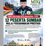 Hari Pertama MTQ Nasional XXXI: 12 Kafilah Sumbar Berjuang Ukir Prestasi di Semarang