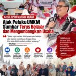 Ketua DPRD Sumbar Muhidi Dorong UMKM Terus Belajar, Perkuat Jaringan, dan Naik Kelas
